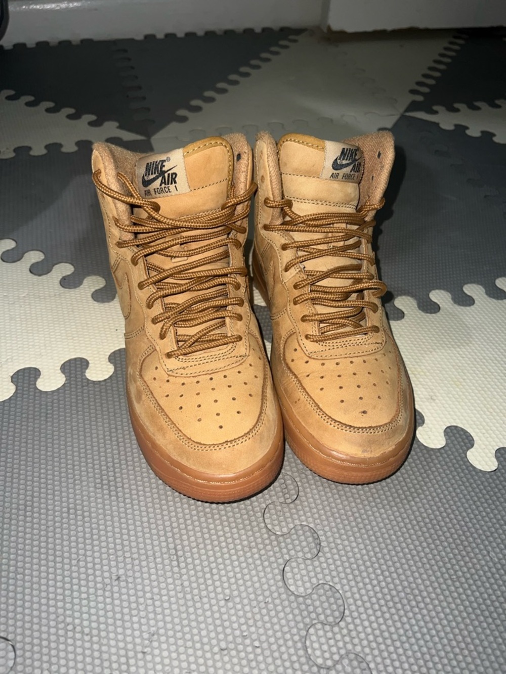 Nike Air Force 1 High GS Wheat Youth Size 4Y